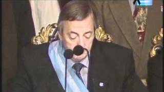 Asunción Presidencial Homenaje a Néstor Kirchner [upl. by Acireed]