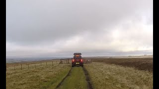 NY7452 02  Green Laning North East of Alston in Cumbria UK [upl. by Labors]