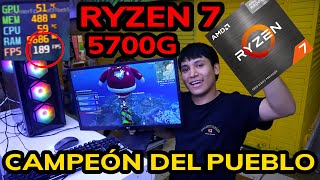 El MEJOR PROCESADOR del 2024  ARMA TU PC GAMER con ryzen 7 5700g [upl. by Gati]