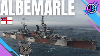 ALBEMARLE  Mastino britannico molto interessante  World of Warships [upl. by Quintina951]