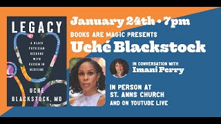 Uché Blackstock Legacy w Imani Perry [upl. by Aihsar]