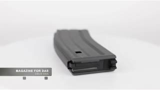 DAS GDR 15 M4A1 3060 Rounds Light gray Steel Magazine  GBLS USA [upl. by Orel]