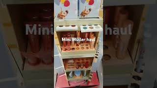 Mini Müller haul asmr Aestheticthings haul Müller fypシ゚viral [upl. by Kesley]