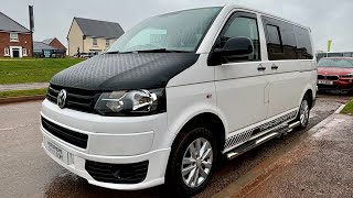 2014 SWB VW Transporter T51 Camper 2 Bert 5 Seat Belts [upl. by Iznyl]