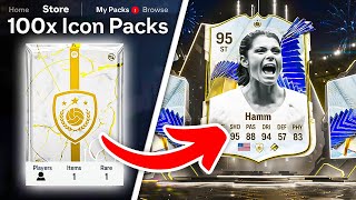 100x ENCORE ICON PACKS 😱 FC 24 Ultimate Team [upl. by Sucrad175]