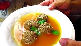 How To Make Albondigas  Mexican Meatball soup  Albondigas En Caldillo [upl. by Ailemaj]