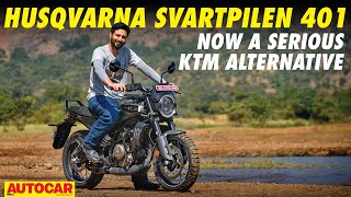 2024 Husqvarna Svartpilen 401 review  Still want that KTM  First Ride  autocarindia1 [upl. by Oderf94]