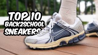 Top 10 BACK To SCHOOL Sneakers 2024 [upl. by Thornton154]