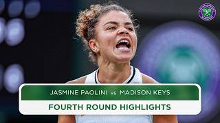 An epic rollercoaster  Jasmine Paolini vs Madison Keys  Highlights  Wimbledon 2024 [upl. by Okuy]