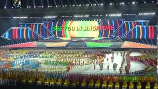 DVB  27th Sea Games Closing Ceremony Highlights [upl. by Llehcnom846]