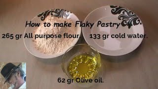 How to make Easy Quick flaky pastry [upl. by Adnicul]