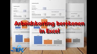 Arbeidskorting berekenen in Excel [upl. by Vanhook]