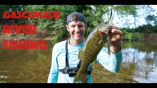 Smallmouth Fishing On Gasconade River [upl. by Ellerud101]