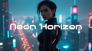 Neon Horizon  Chillstep for Focus and Relaxation  Futuristic Cityscape Vibes [upl. by Atnoled79]