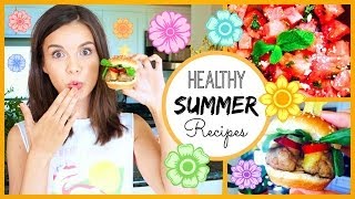 Quick amp Healthy Summer Recipes ♥ HungryHealthyHappy [upl. by Im927]