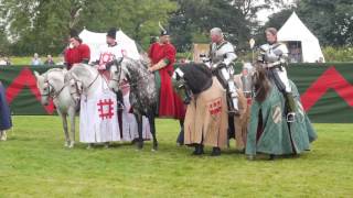 Full metal joust at Bolsover Castle  English Heritage [upl. by Retxab]