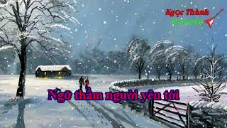 Mùa Đông Của Anh Karaoke Tone Nam [upl. by Ynogoham]