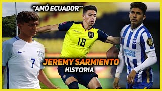 OLVIDÓ a INGLATERRA y AMÓ a ECUADOR Jeremy SARMIENTO  Historia Galería del Gol [upl. by Reivilo]