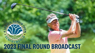 2023 US Senior Open Final Round Bernhard Langer Fends Off the Field  Full Broadcast [upl. by Quenna]