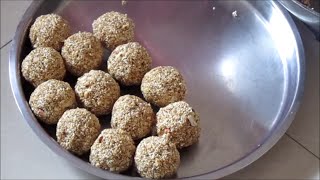 Rajgira Ladoo  Maharashtrian recipes  Indian sweets recipes [upl. by Rotkiv]