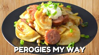 Level Up Your Frozen Perogies  How to Make Your Frozen Perogies Taste Better [upl. by Saunders92]