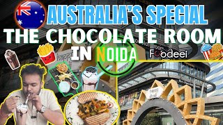 Reviewing the Viral Chocolate room cafe with Australian fame in Noida’s Advent park  Food Review [upl. by Jann]