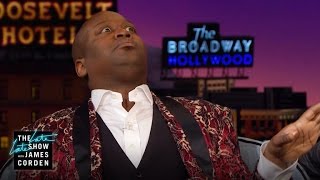 Tituss Burgess Had a Bodyguard Moment [upl. by Adnawyt237]