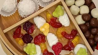 ASMR Filling platter alluring sweets Satisfying and relaxing Jello – favorite [upl. by Eelam676]