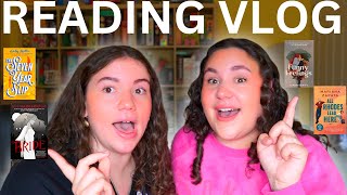 getting through our tbr  reading vlog [upl. by Dorca]