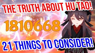 21 THINGS TO CONSIDER FOR HU TAOS RERUN The Brutal Truth About Hu Tao [upl. by Stagg]