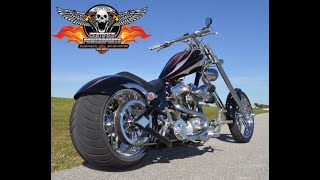 SOLD  2006 BOURGET BIKE WORKS DRAGON 330 SPRINGER CHOPPER [upl. by Sedda]