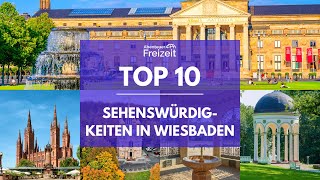 Top 10 Sehenswürdigkeiten Wiesbaden  Sehenswertes Attraktionen amp Ausflugsziele in Wiesbaden [upl. by Chaunce698]