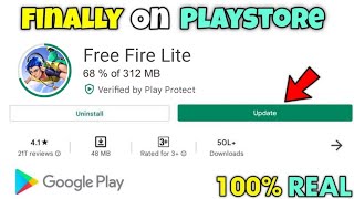 Finally Garena Confirm FREE FIRE LITE Release Date [upl. by Hannavas]