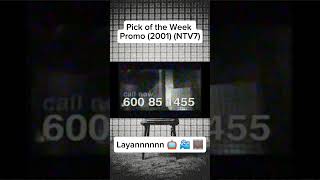 Pick of the Week Promo 2001 NTV7  Layannnnnn 📺📽️🎞️ [upl. by Artened]