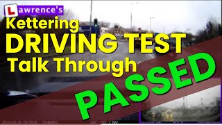 Kettering Driving Test Talk Through  Town Route  Candidate PASSED [upl. by Ennaihs]