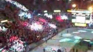 Joe Louis Arena Explodes Red Wings Win Stanley Cup 2008 [upl. by Sheryl247]