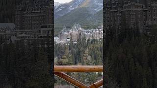 Exploring World Famous Fairmont Banff Springs Hotel ❤️ shorts travel [upl. by Llert]