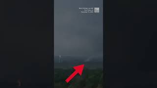 Louisiana tornado spotted by drone [upl. by Nosrak]