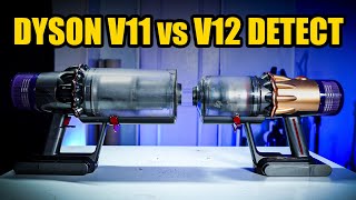 Dyson V11 vs V12 Detailed Comparison [upl. by Auhsuoj]