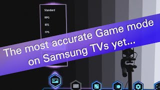 The most accurate Game mode on Samsung TVs yet but with one limitation 2023 and 2024 models [upl. by Keeley]