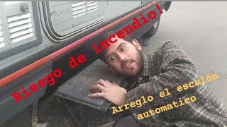 Arreglo escalón AUTOCARAVANA histórica Laika laserhome [upl. by Naginarb241]