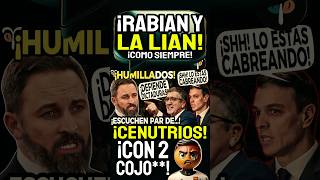 Abascal DESINTEGRA a Sánchez ¡Hipocresía y Socialdemocracia de Pachi López [upl. by Fanchan]