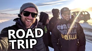 Snowboard Road Trip to Jackson Hole [upl. by Eudosia]