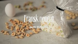 Hemgjord fransk nougat Montélimar [upl. by Swope]