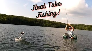 Float Tube Fishing for Bass [upl. by Frederique]