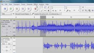 Getting started with Audacity Mixing multiple tracks [upl. by Bennett]