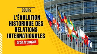 Lévolution historique des relations internationales Séance N° 1 [upl. by Marou]