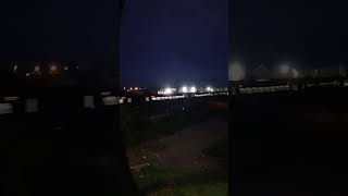 train iet passing in pitch black [upl. by Fuhrman]