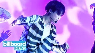 BTS Give Epic Performance of Fake Love at the 2018 Billboard Music Awards  Billboard News [upl. by Kwasi313]