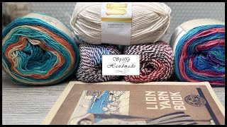 Two Orders of Sale Yarn and a Reprint of a Vintage Pattern Book [upl. by Saffier]